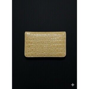 A slim hard-case wallet organizer that can hold cards, ID,  and receipts